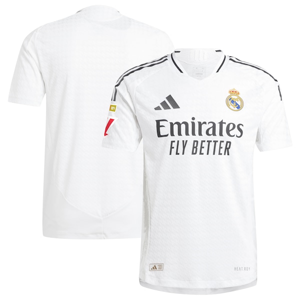 Los Merengues adidas 2024/25 Home Authentic Jersey - White