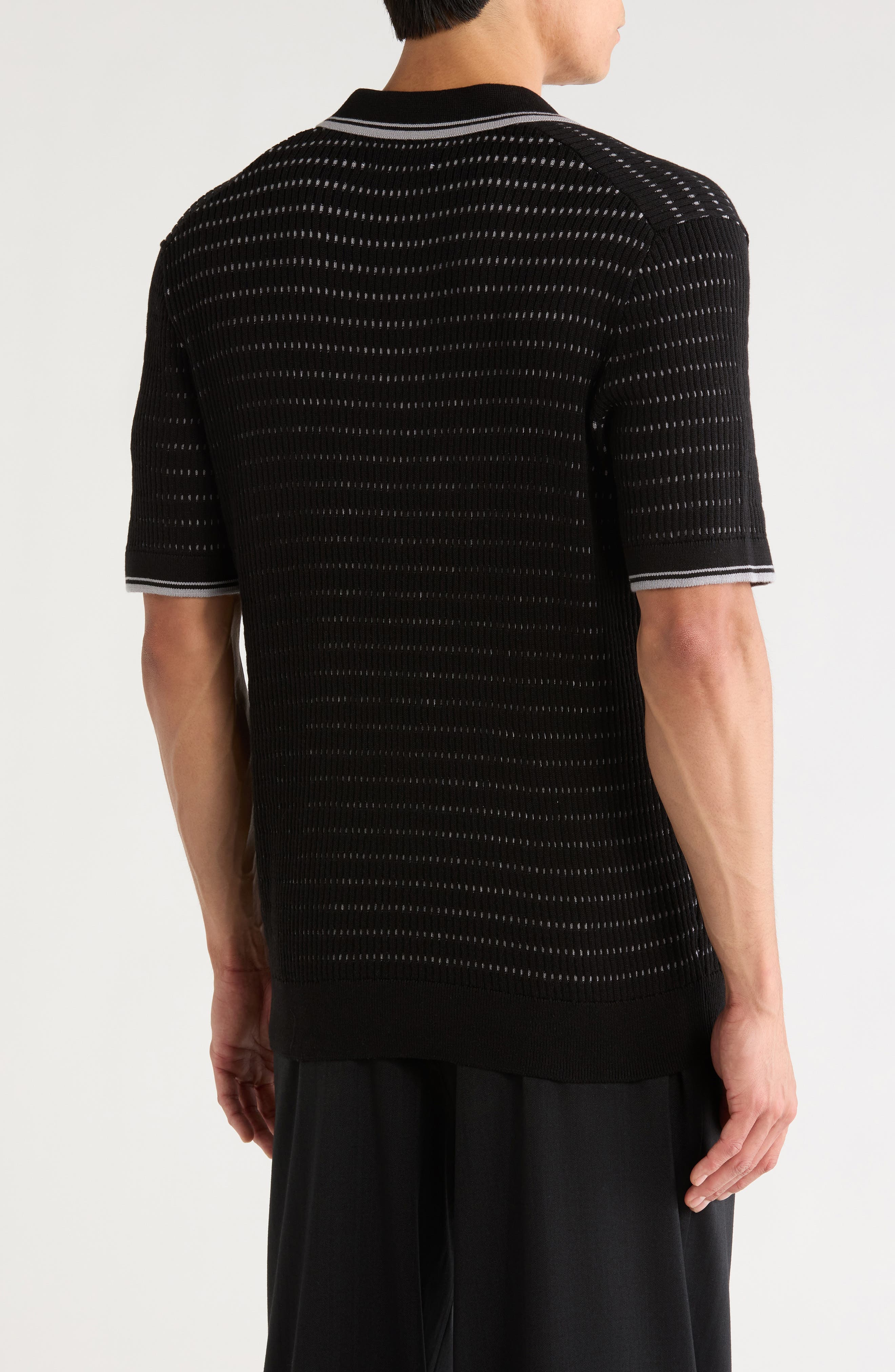DKNY SPORTSWEAR Dyson Johnny Collar Polo