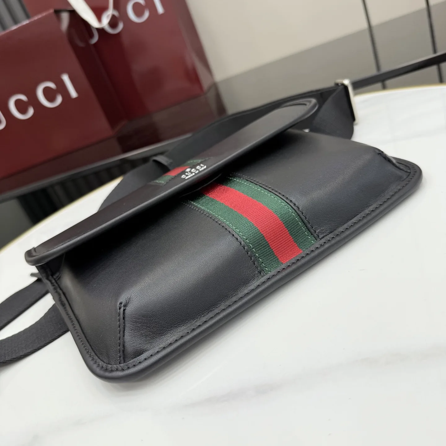 Gucci Black Quilted Leather Belt Bag product photo from LabelPicks