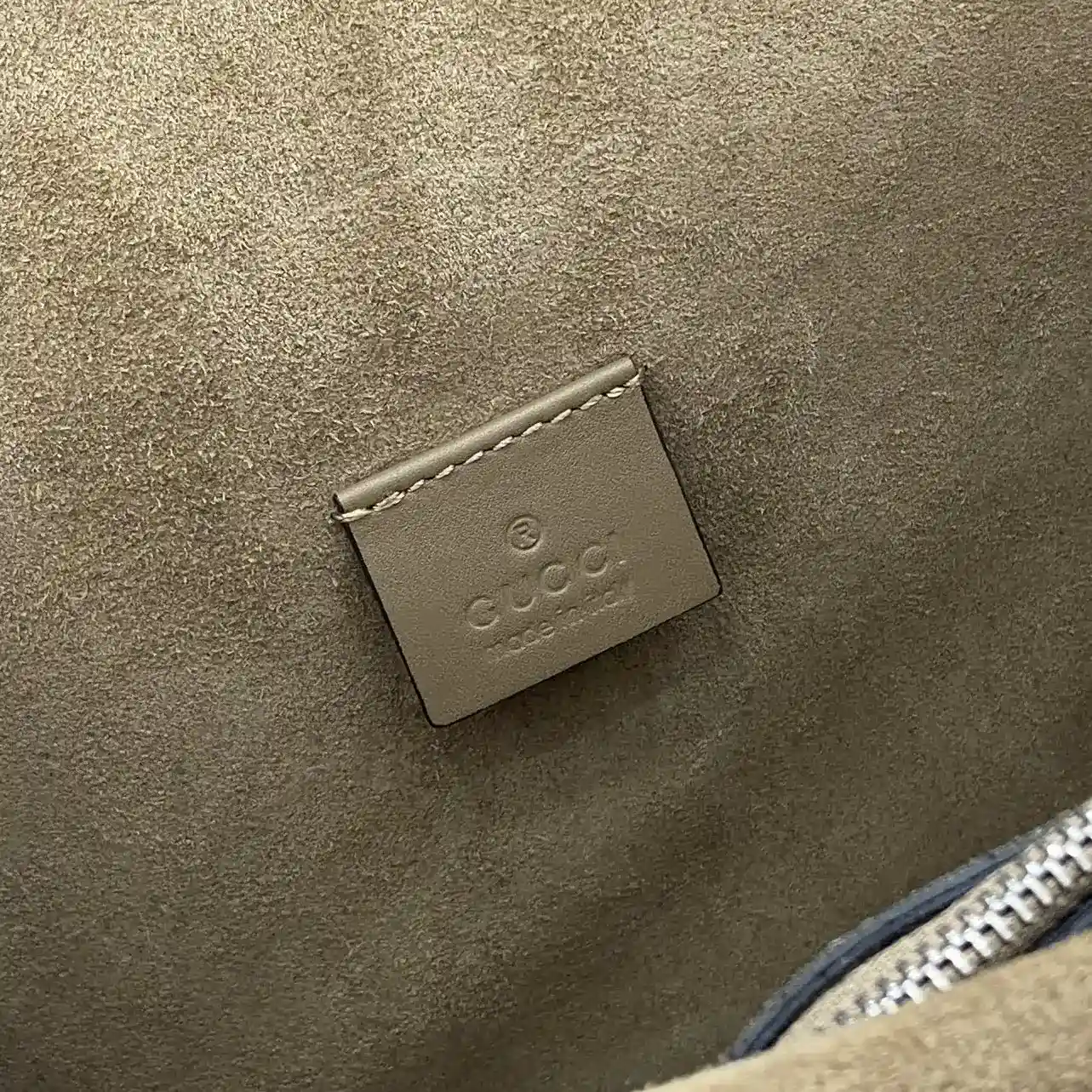 Gucci Canvas and Suede Shoulder Bag product photo from LabelPicks