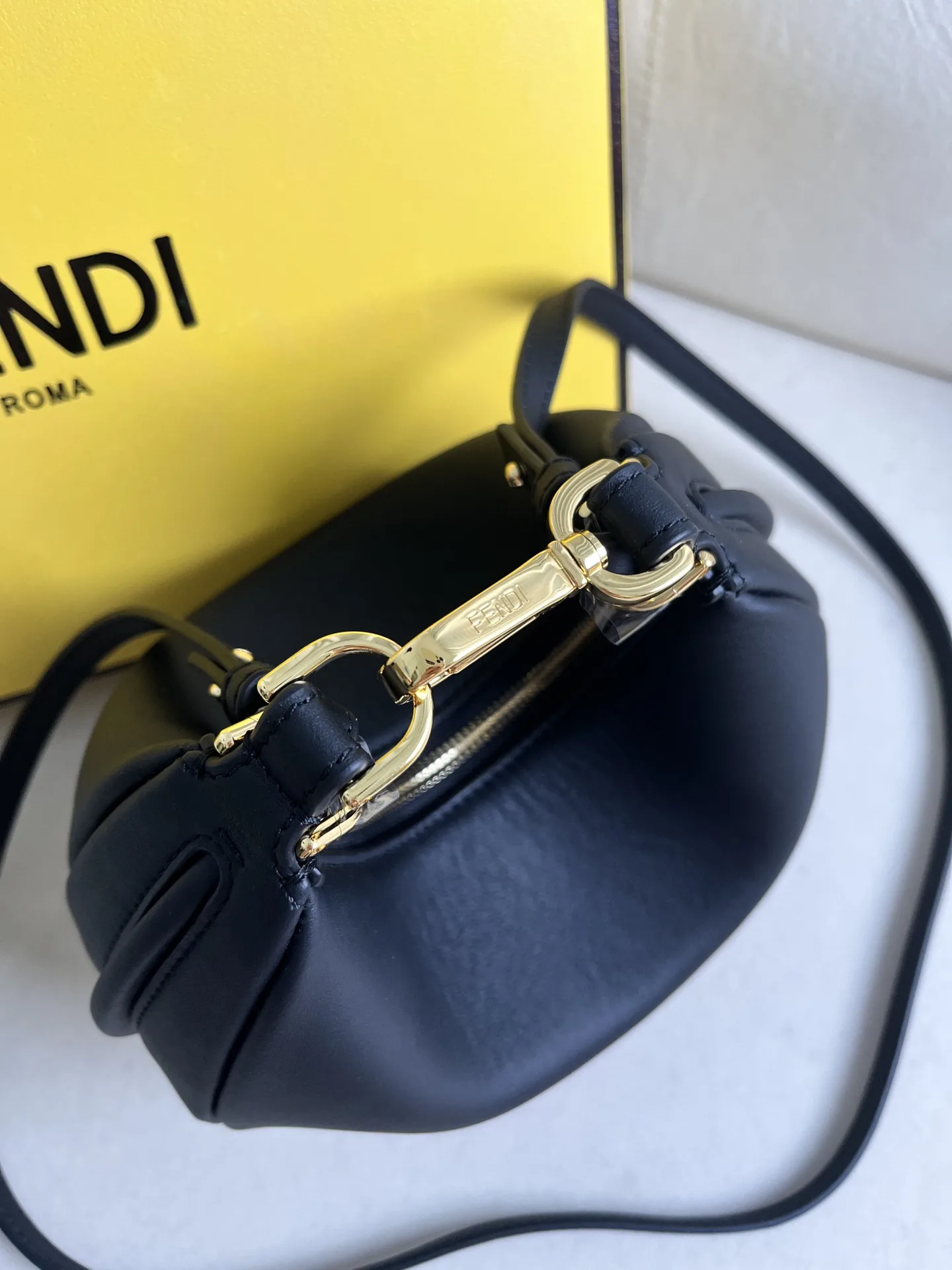 Fendi Black Hobo Bag product photo from LabelPicks