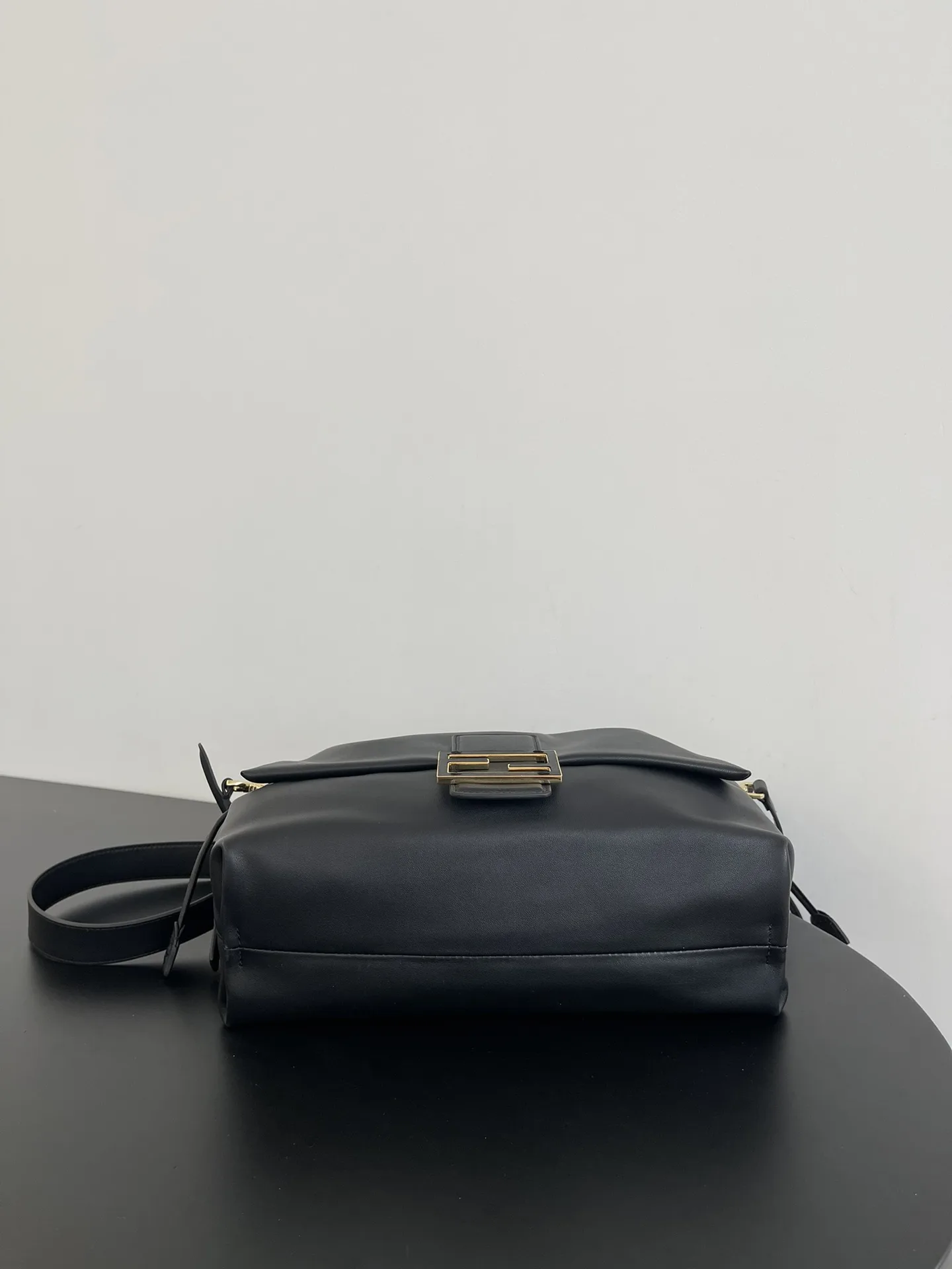 Fendi Black Baguette Lambskin Bucket Bag product photo from LabelPicks