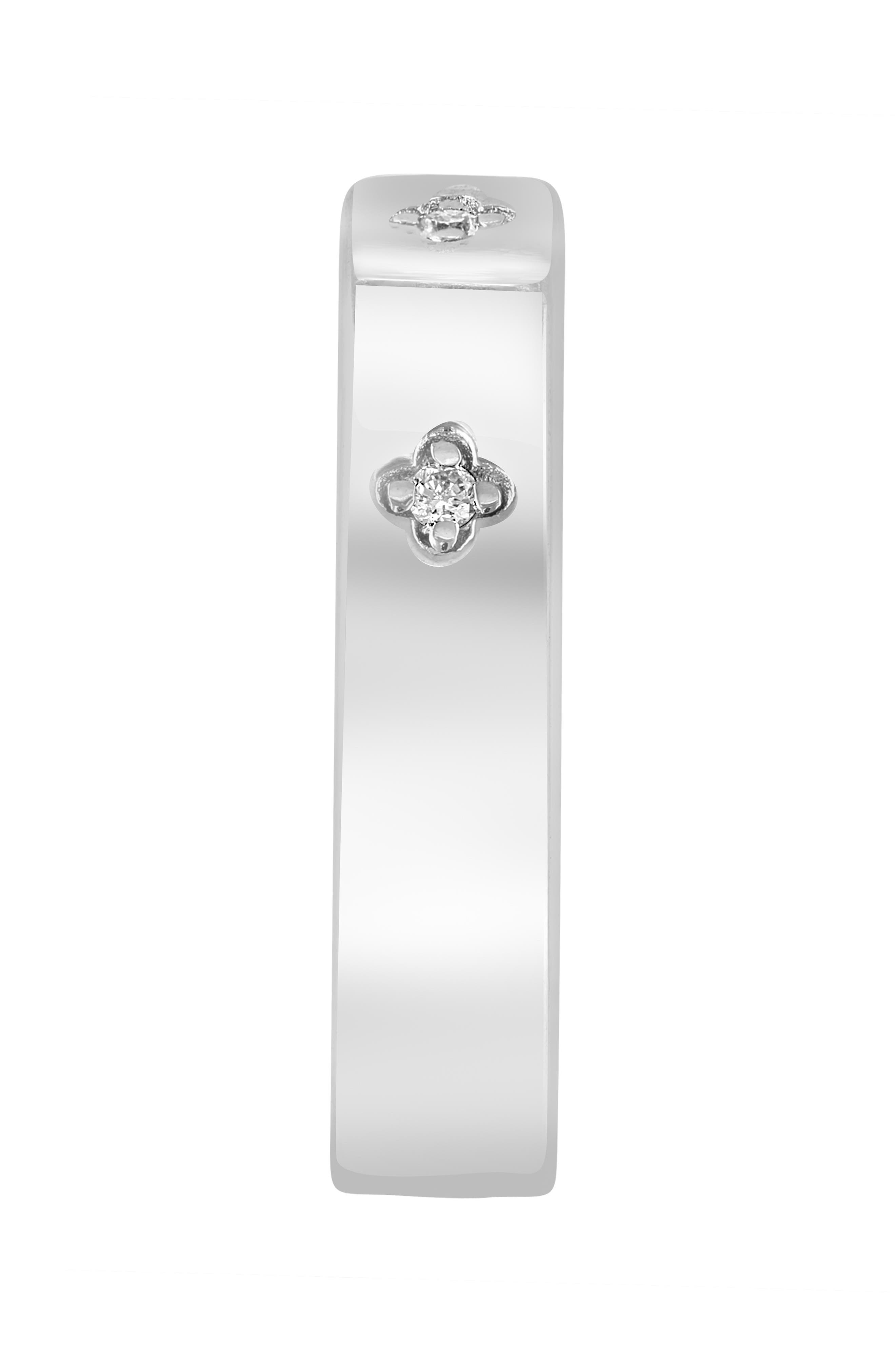 EFFY Sterling Silver Diamond Band Ring