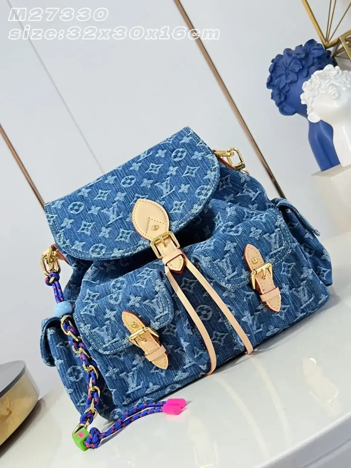 Louis Vuitton Denim Backpack product photo from LabelPicks