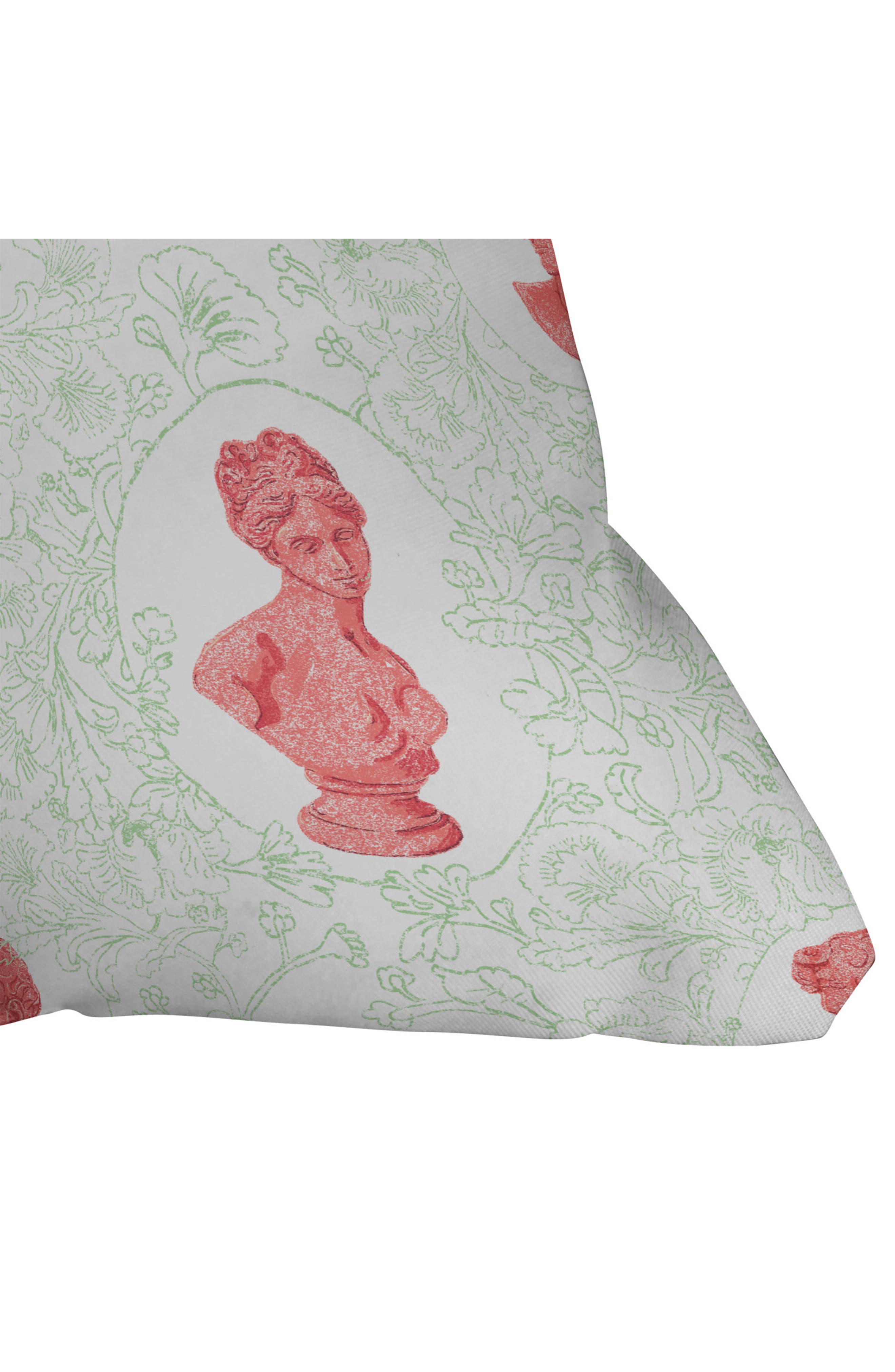 Deny Designs Bust Pattern Square Throw Pillow