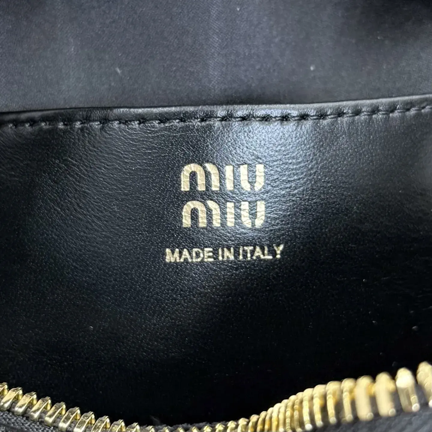 Miu Miu Arcadie Black Lambskin Top Handle Bag product photo from LabelPicks