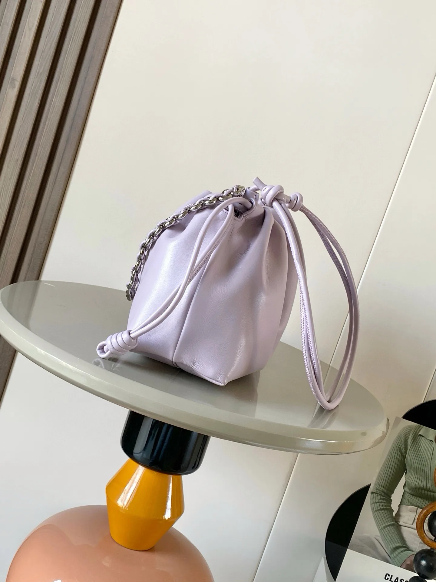Loewe Lambskin Flamenco Bucket Bag product photo from LabelPicks