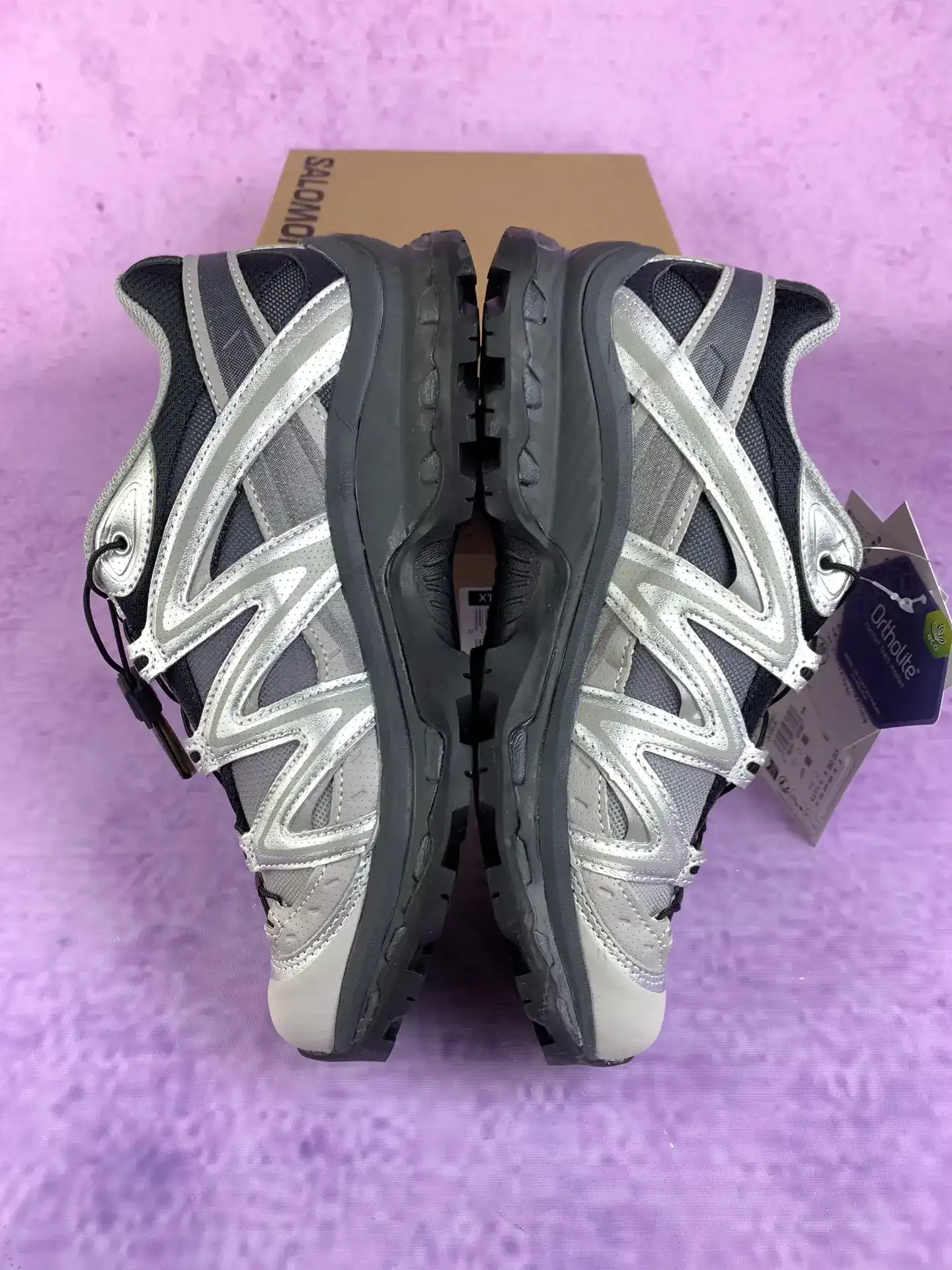 Salomon XT-Quest “Black Silver Asphalt” Shoes product photo from LabelPicks