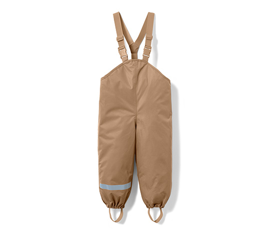 Kinder-Thermo-Regenhose, braun