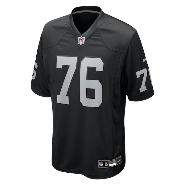 Caleb Rogers Las Vegas Raiders Nike Team Game Jersey -  Black