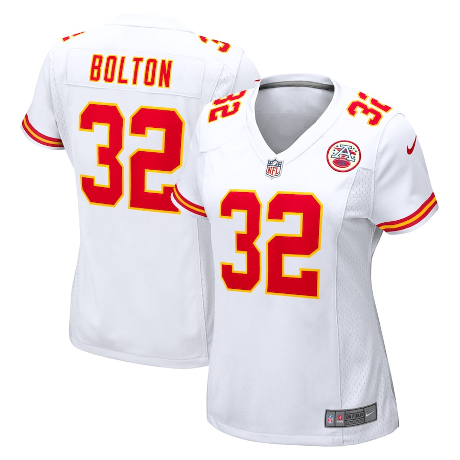 Nick Bolton Kansas City Chiefs Nike Women's Away Game Player Jersey - White