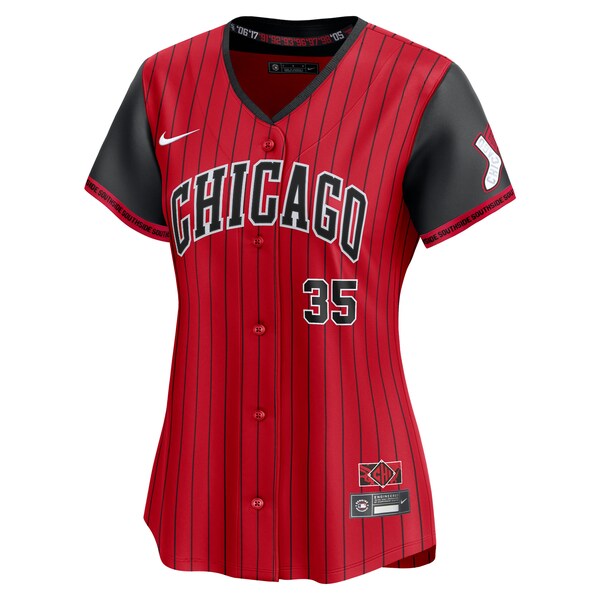 Frank Thomas Chicago White Sox Nike Women's 2025 City Connect Limited Retired Player Jersey - Red/Black