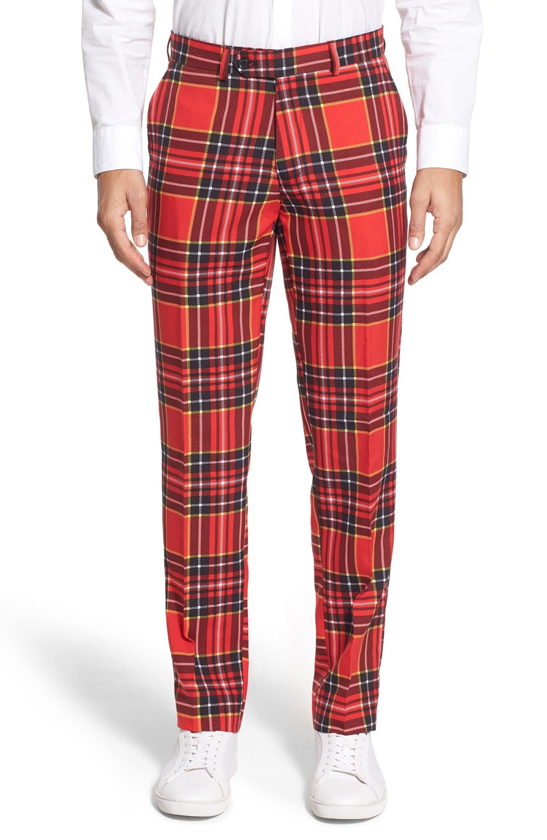 OppoSuits 'Lumberjack' Holiday Suit & Tie