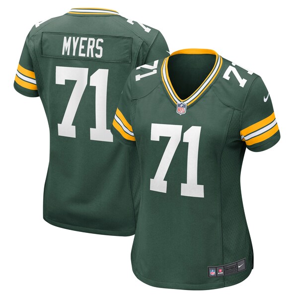 Josh Myers Green Bay Packers Nike Women's Game Jersey - Green