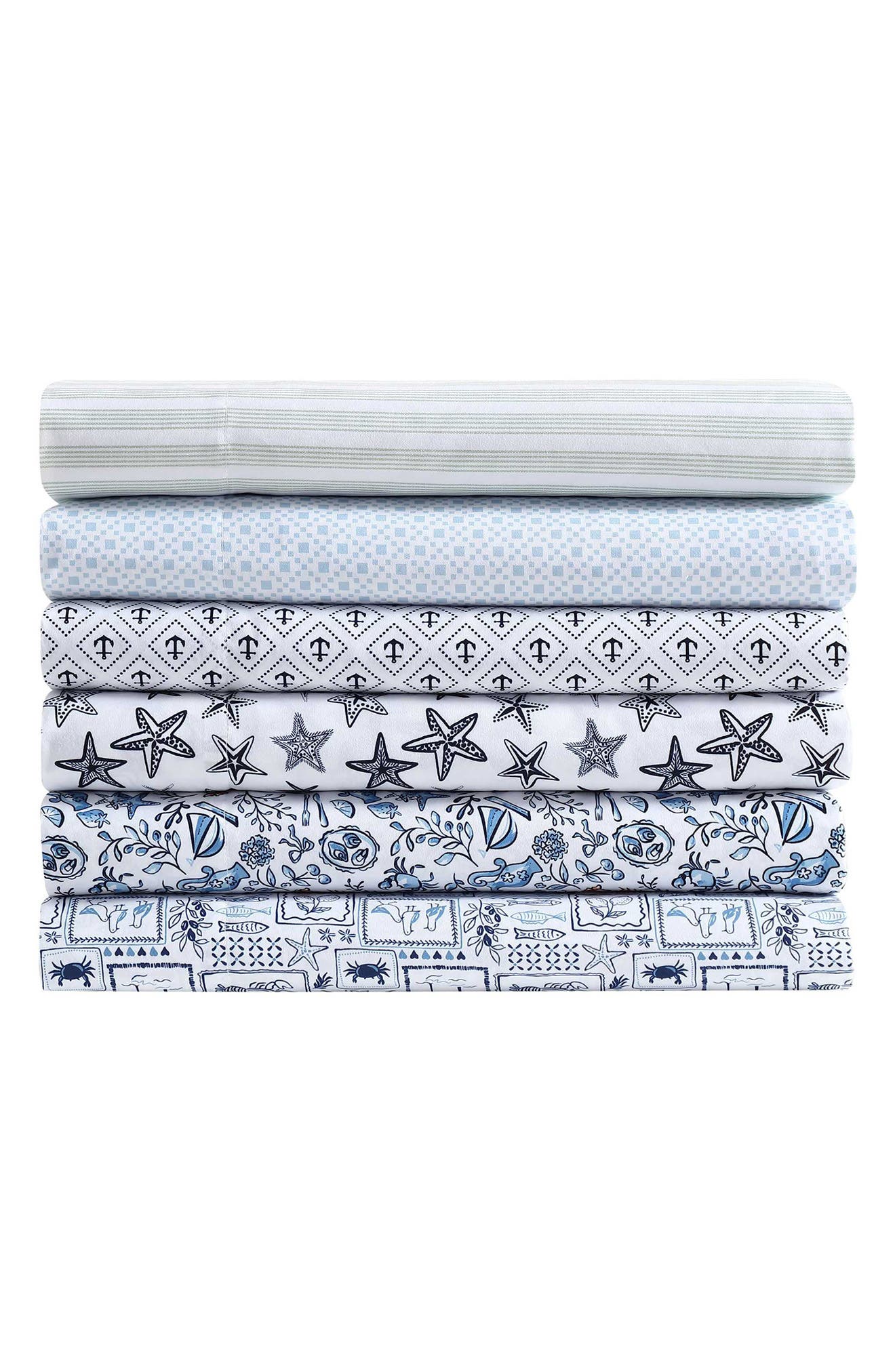 Nautica Coastal Fun Cooling Microfiber Sheet Set