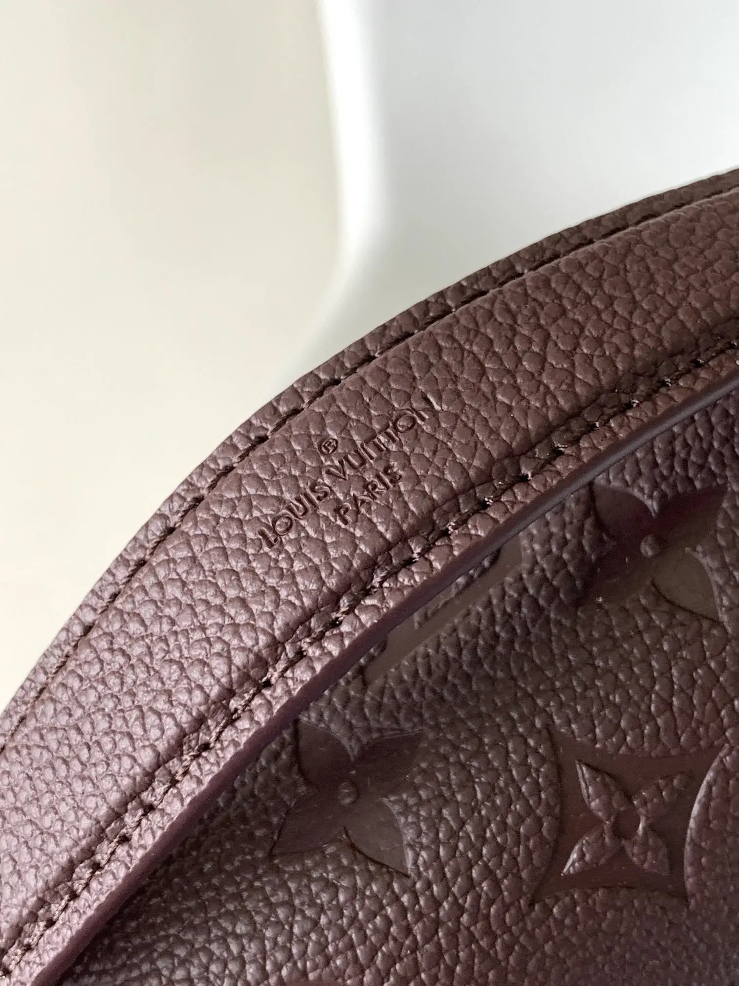 Louis Vuitton Black Pochette Grained Leather Shoulder Bag product photo from LabelPicks
