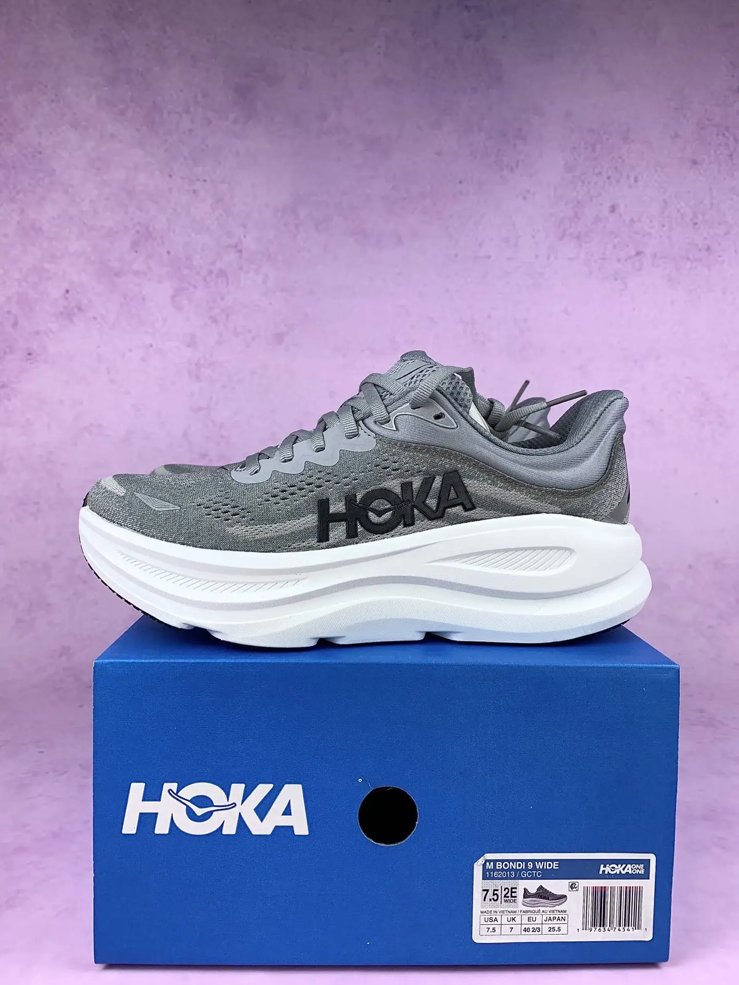 HOKA Bondi 9 Wide Road Running Shoes product photo from LabelPicks