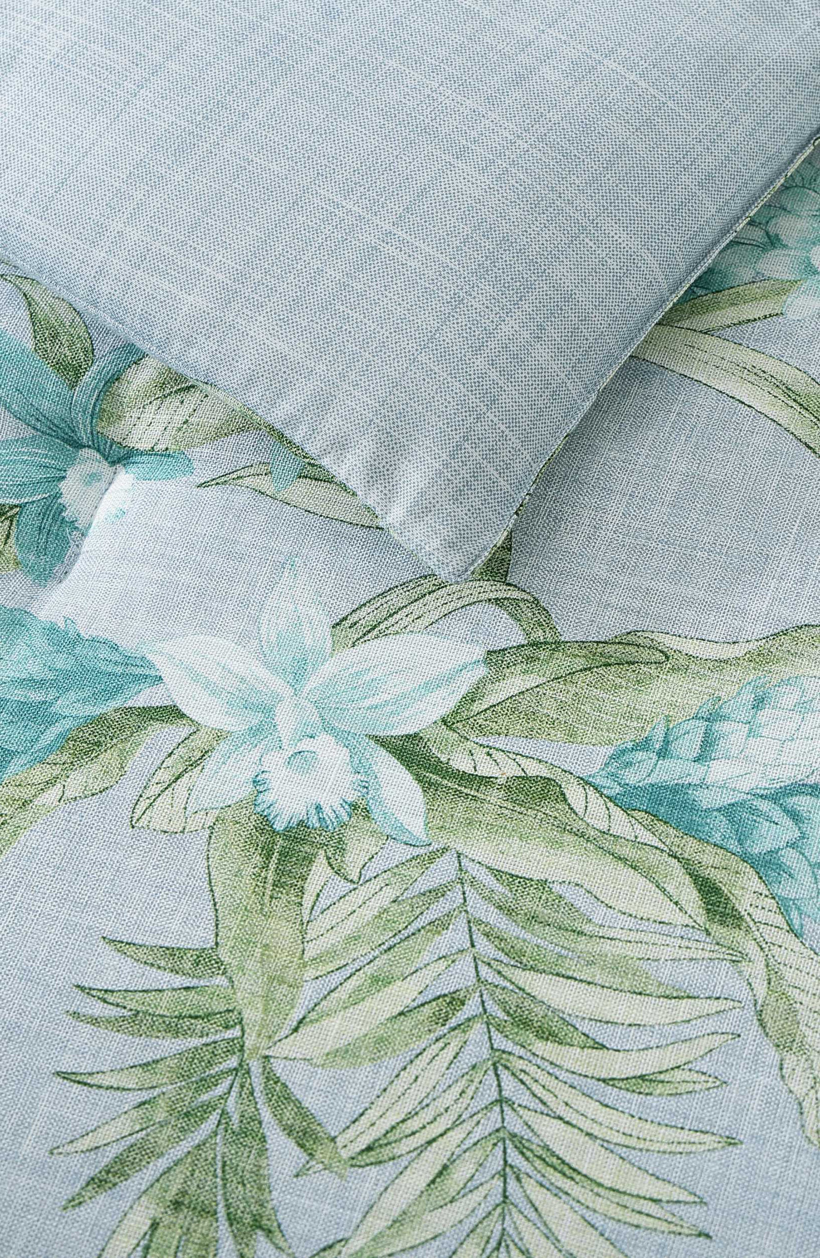Tommy Bahama Floral Enchantment Cotton Comforter & Sham Set