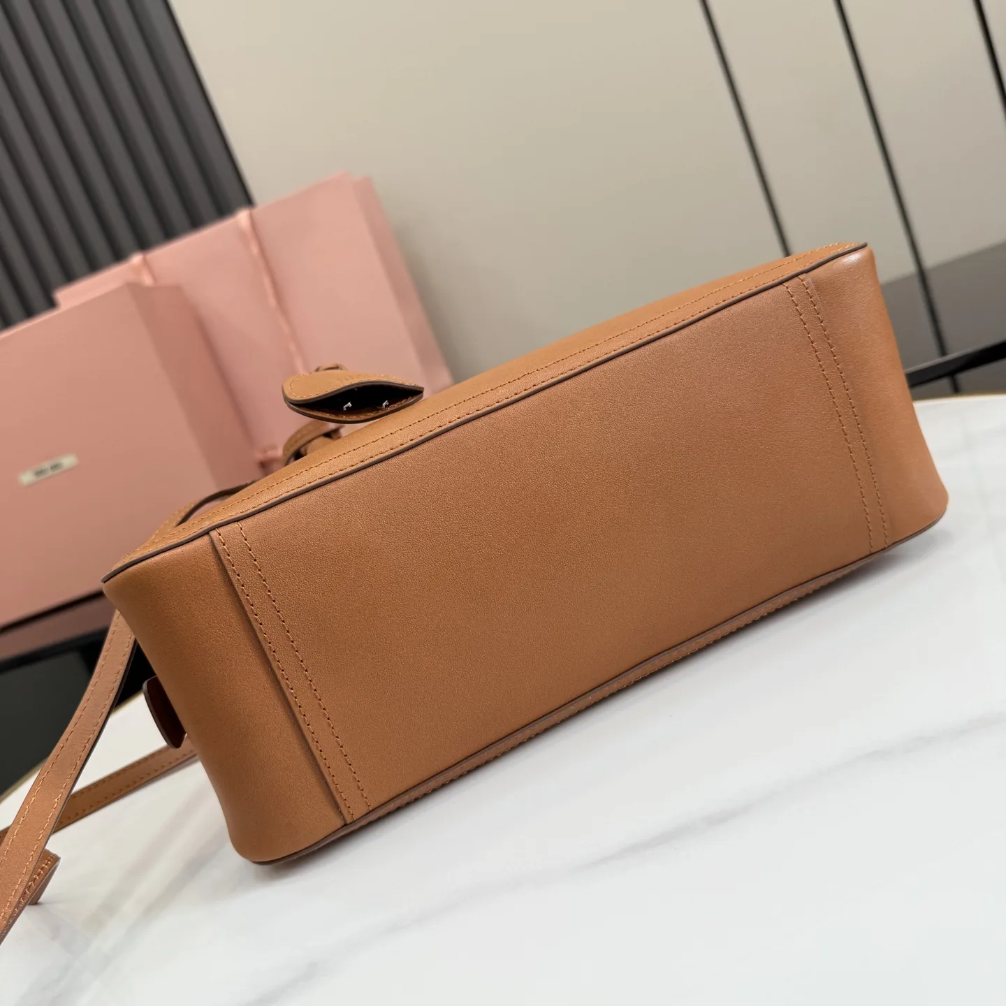 Miu Miu Lambskin Vivant Top Handle Bag product photo from LabelPicks