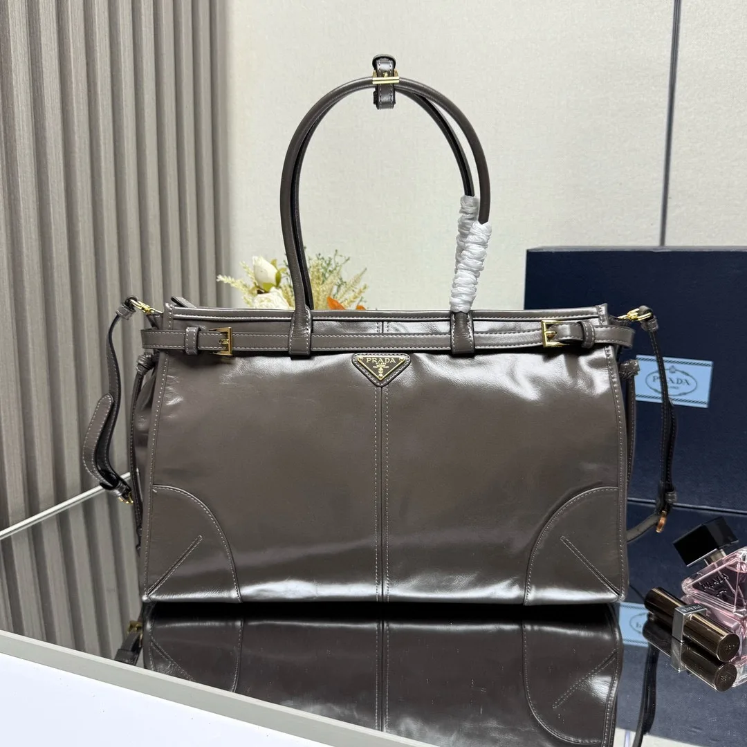 Prada Structured Top Handle Bag product photo from LabelPicks