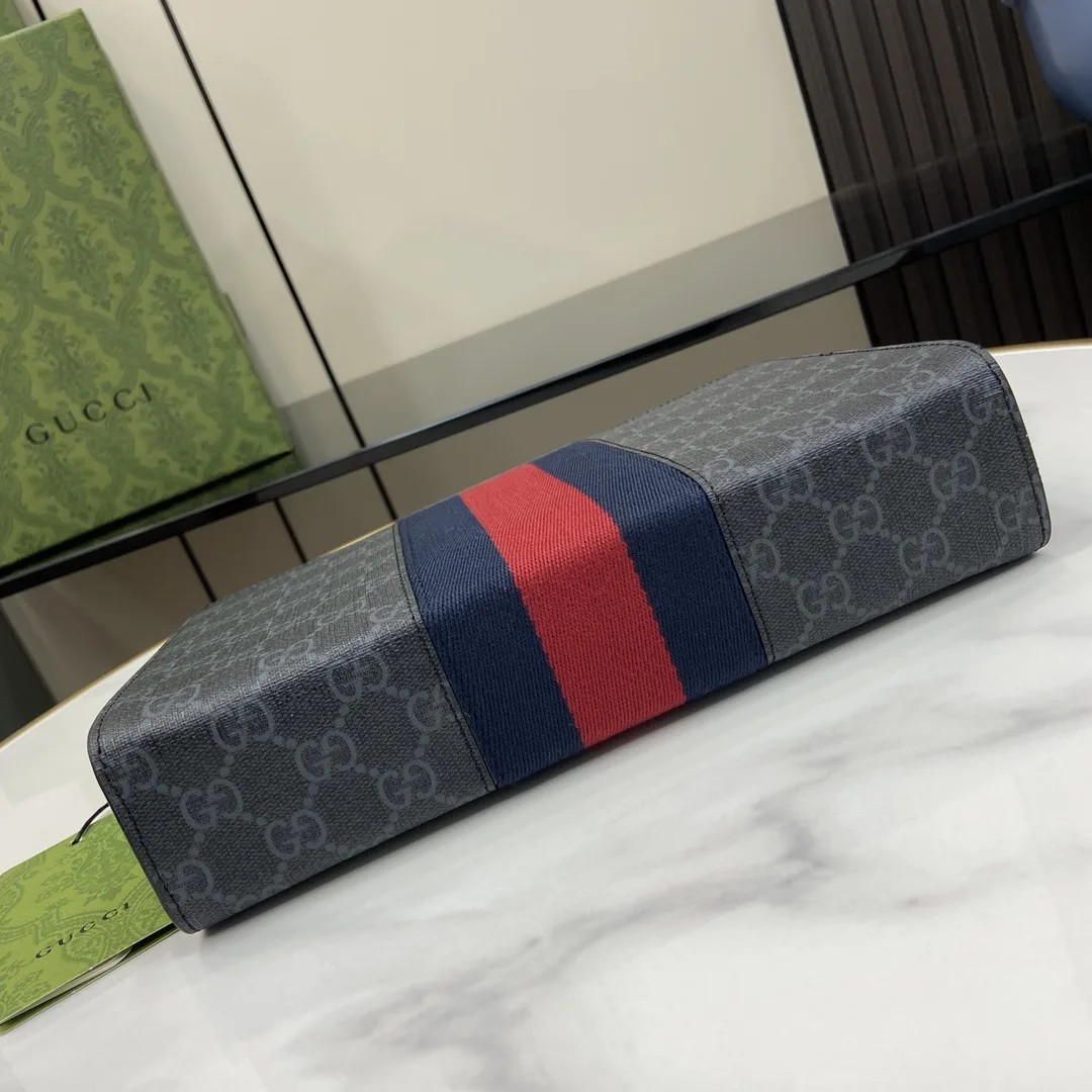 Gucci Black Ophidia GG Supreme Canvas Clutch product photo from LabelPicks