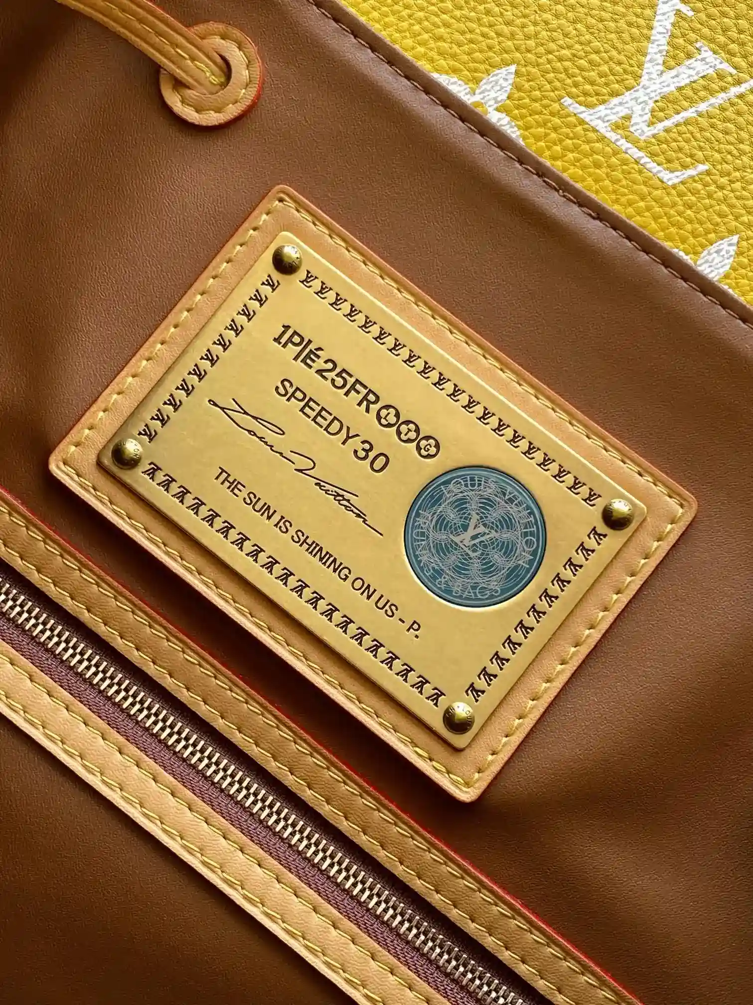 Louis Vuitton Christopher Yellow Monogram Canvas Backpack product photo from LabelPicks