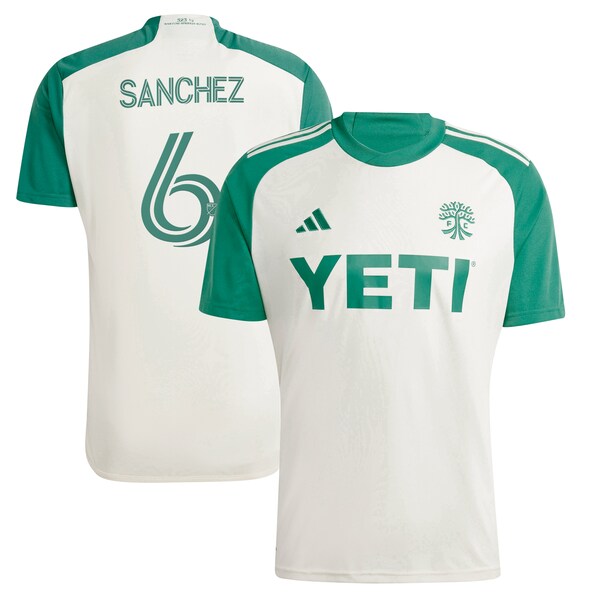 Ilie Sanchez Austin FC adidas 2024 The Armadillo Kit Replica Player Jersey - Tan