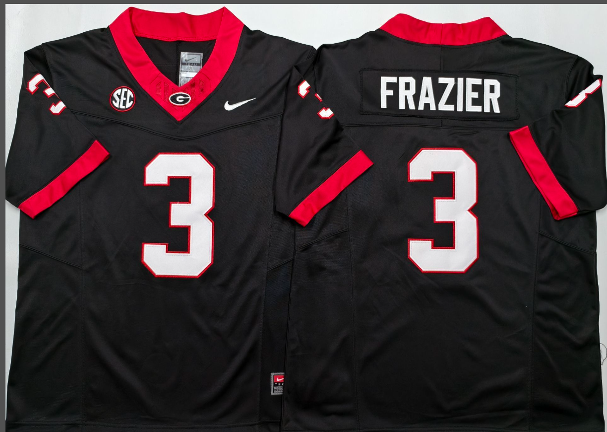 Jamon Frazier NCAA Georgia Bulldogs Nike Vapor Limited Jersey