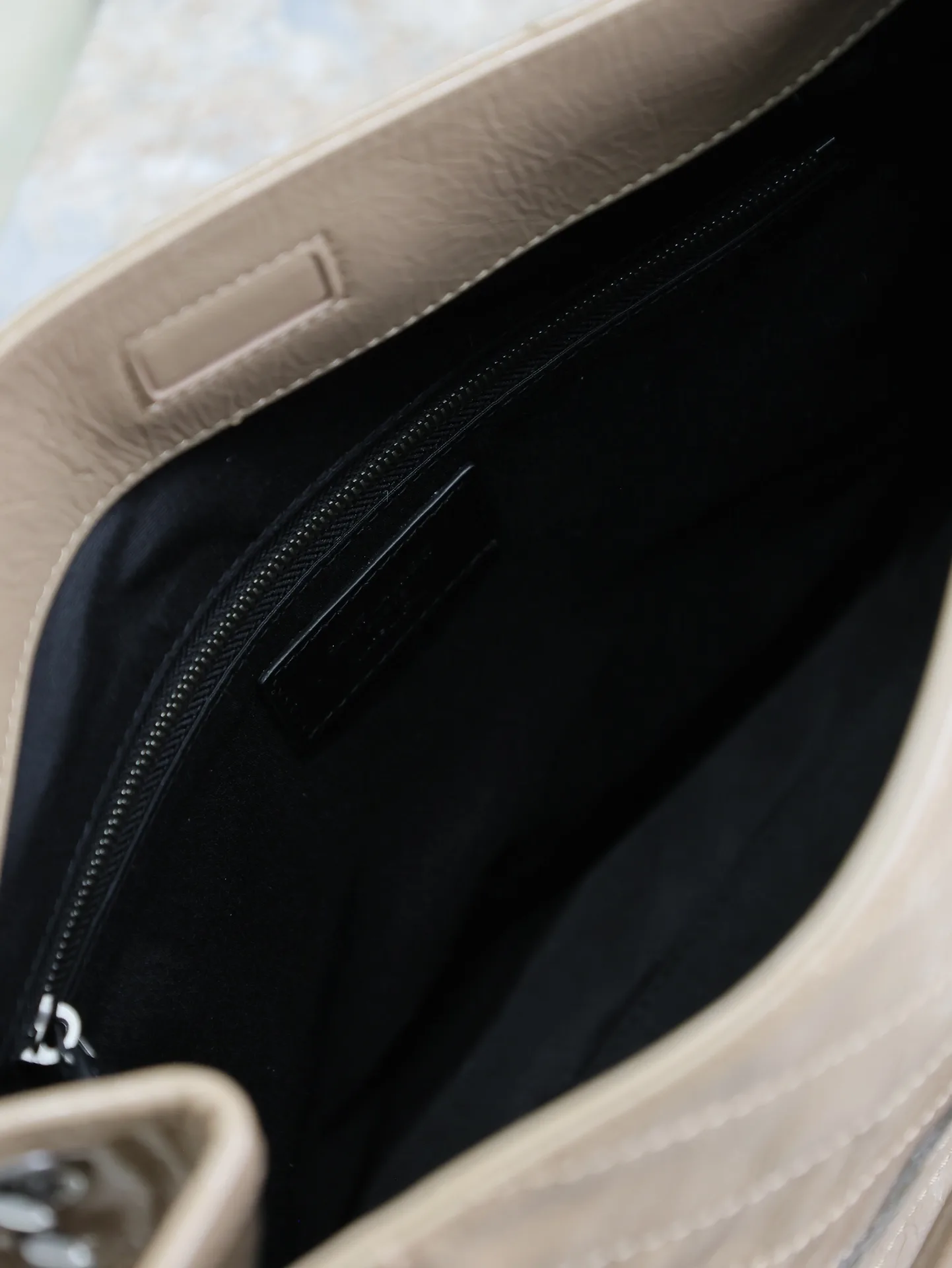 Bottega Veneta Beige Calfskin Tote Bag product photo from LabelPicks