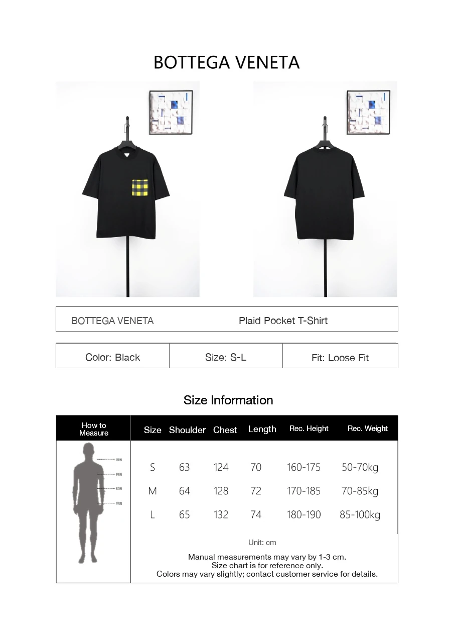 Bottega Veneta Pocket Plaid T-Shirt product photo from LabelPicks