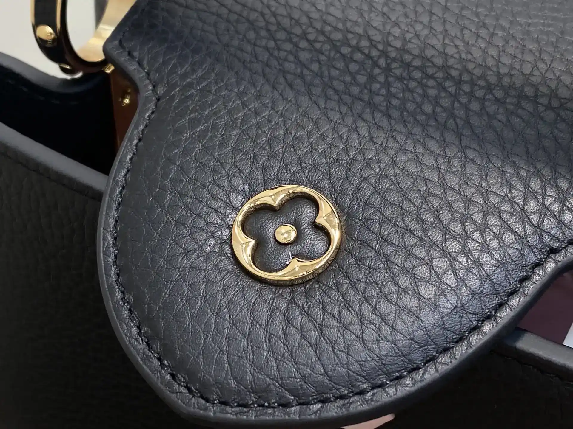 Louis Vuitton Black Capucines Top Handle Bag product photo from LabelPicks