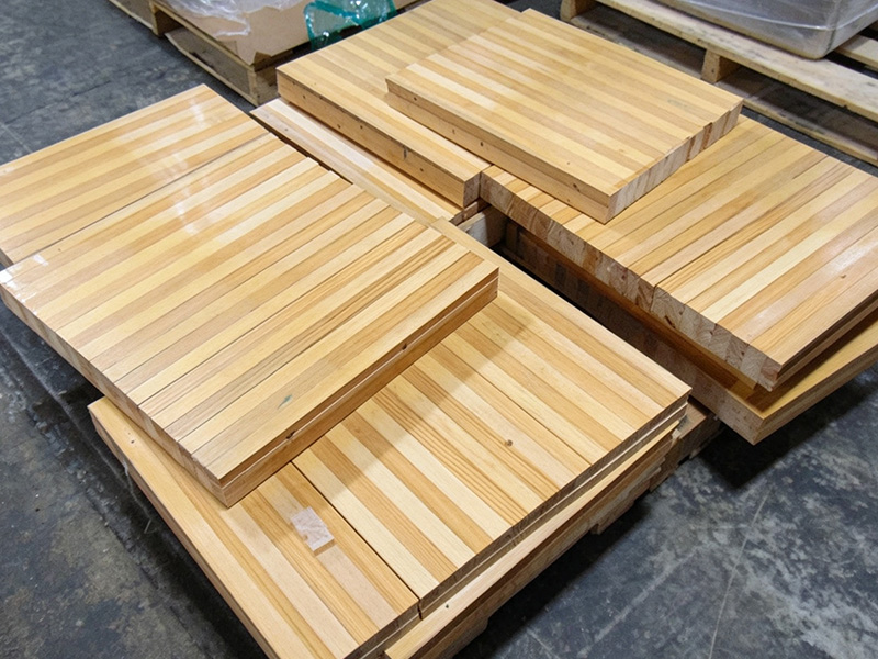 Traditional Wooden Bowling Lane - Hard Maple + Pine