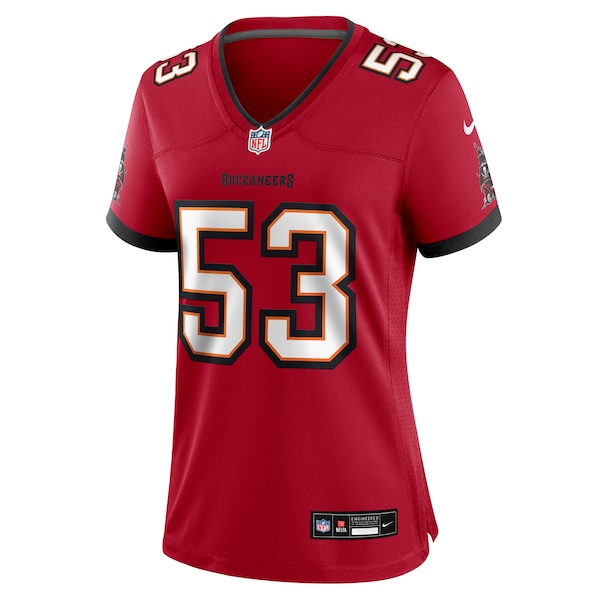 Deion Jennings Tampa Bay Buccaneers Nike Women's Team Game Jersey -  Red
