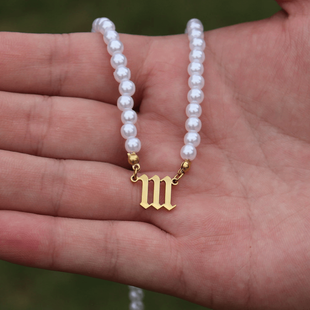 Angel Pearl Number Necklaces 111-999