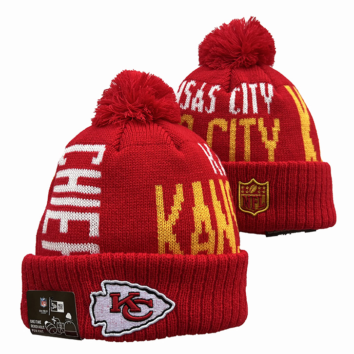 KANSAS CITY CHIEFS KNIT HAT