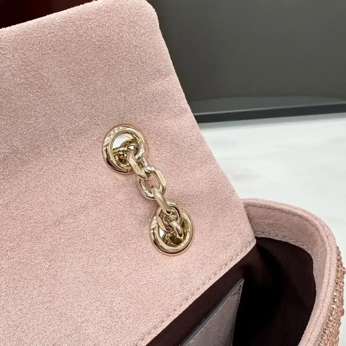 Gucci Pink Marmont GG Supreme Canvas Shoulder Bag product photo from LabelPicks