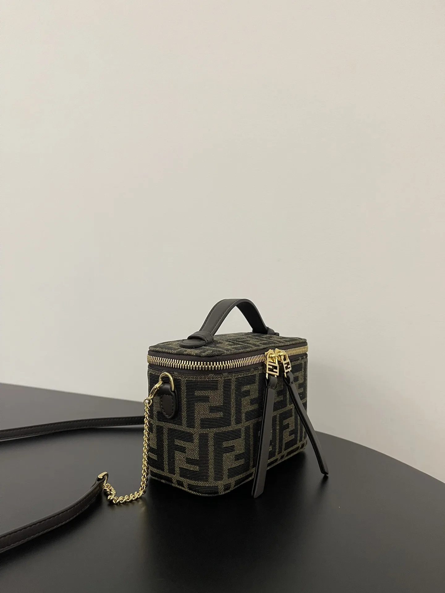 Fendi Pink Monogram Canvas Shoulder Bag product photo from LabelPicks