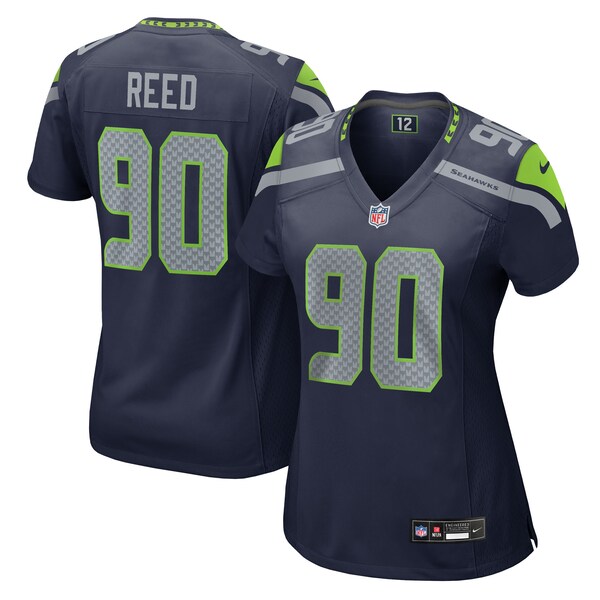 Jarran Reed Seattle Seahawks Nike Women's Team Game Jersey -  College Navy