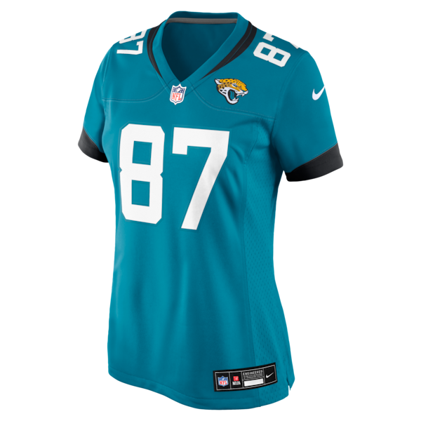 Jordan Akins Jacksonville Jaguars Nike Women's Team Game Jersey -  Teal