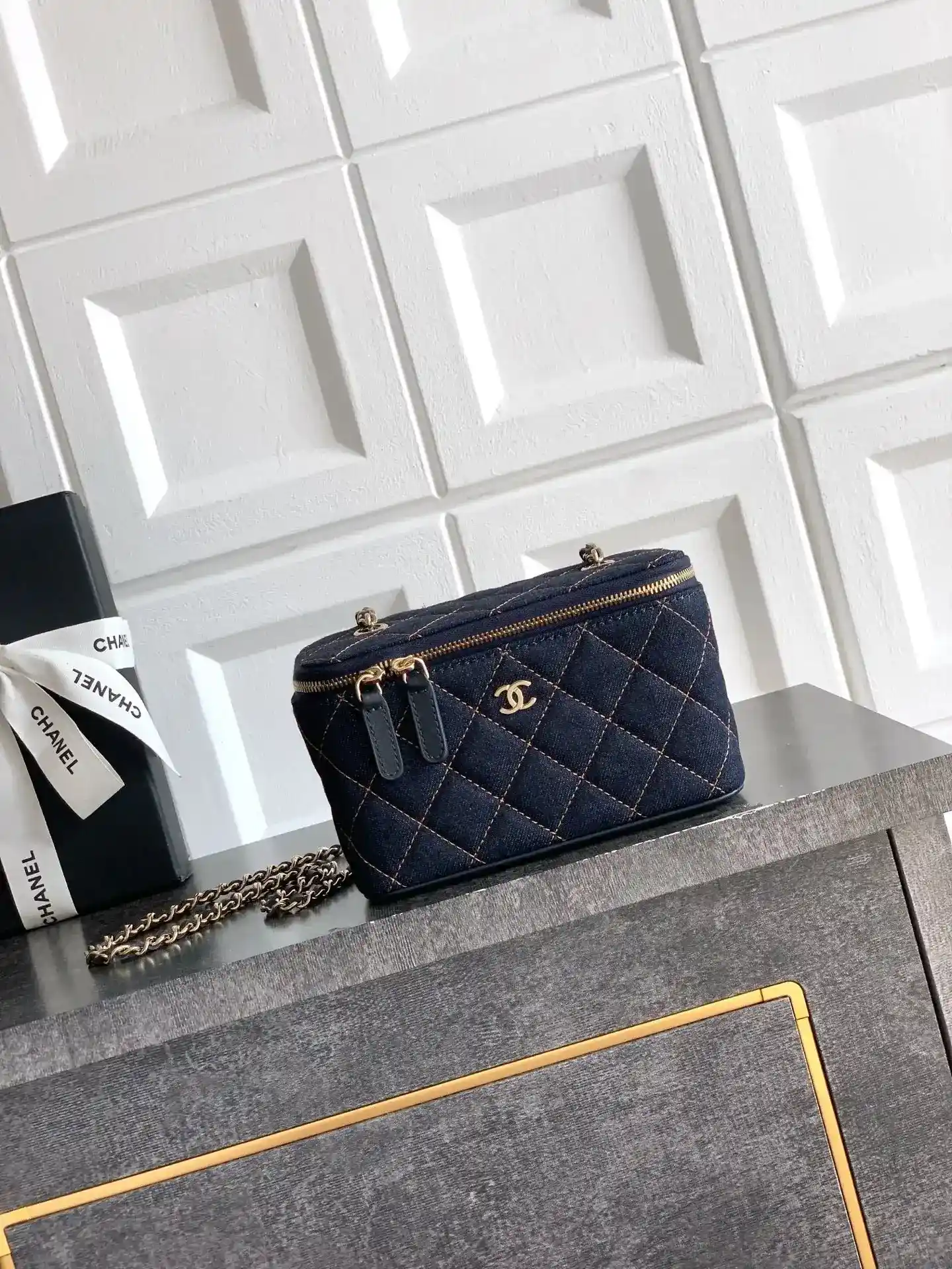 Chanel Denim Top Handle Bag product photo from LabelPicks