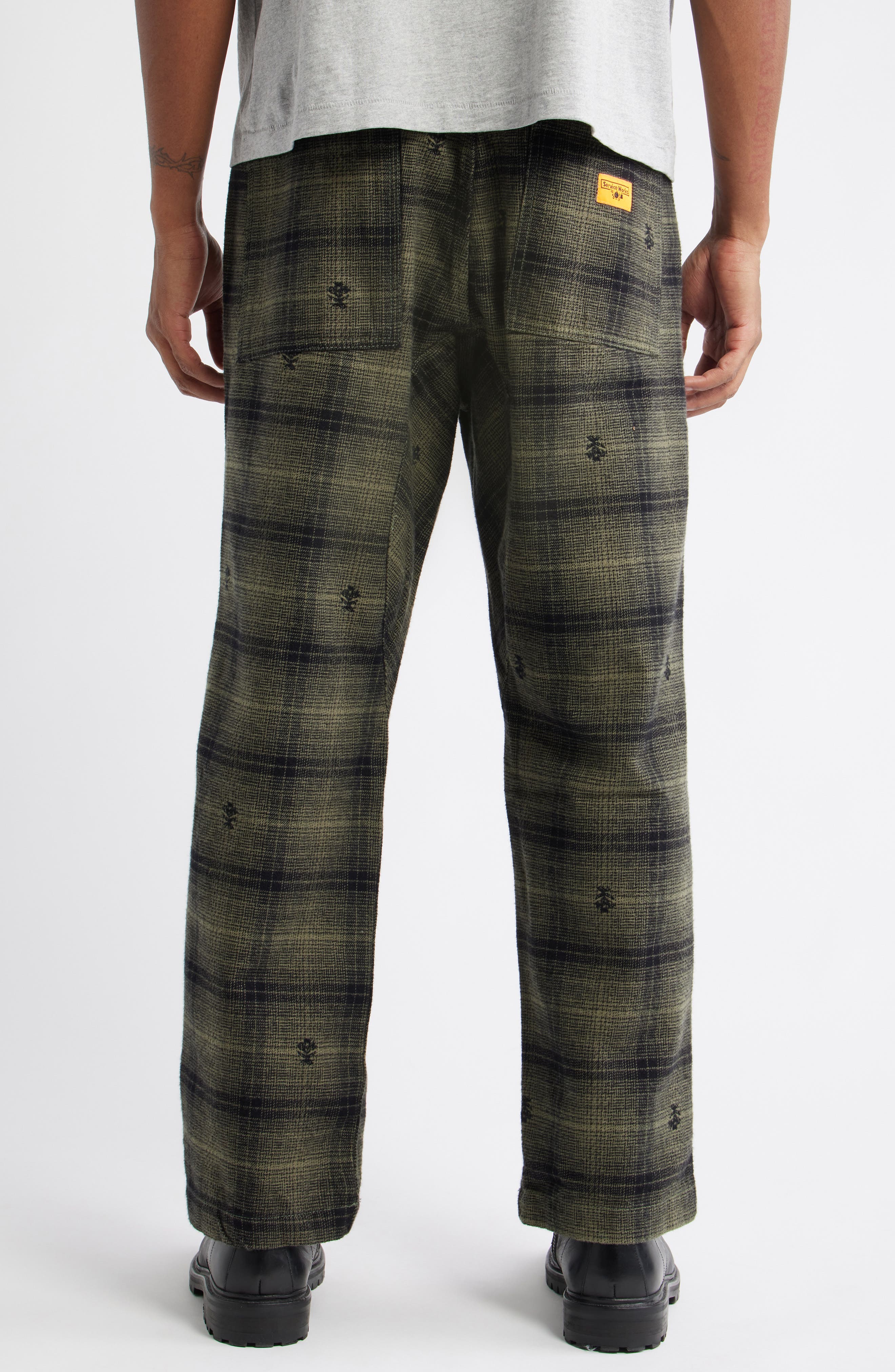 Service Works Thistle Plaid Chef Pants
