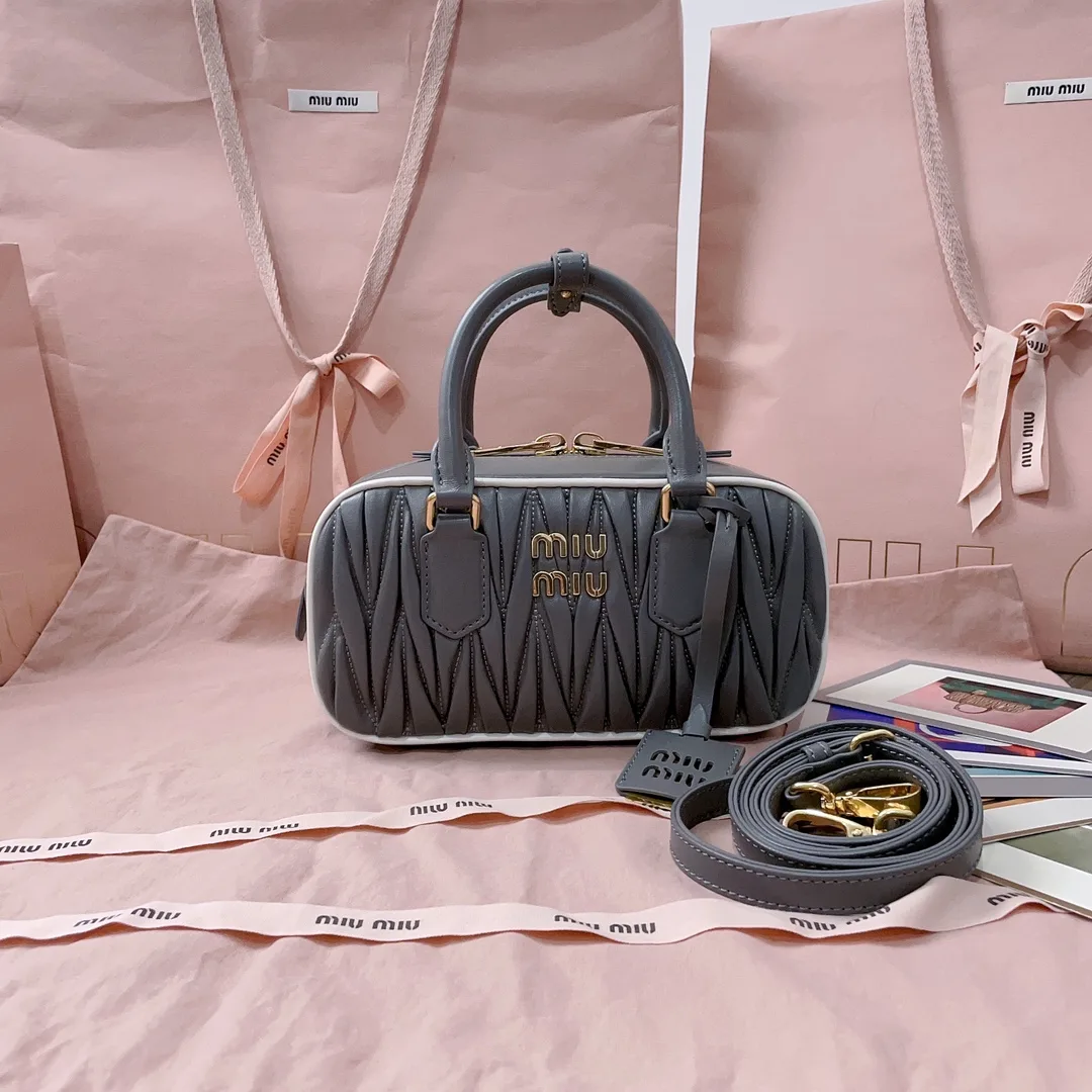 Miu Miu Matelasse Lambskin Top Handle Bag product photo from LabelPicks