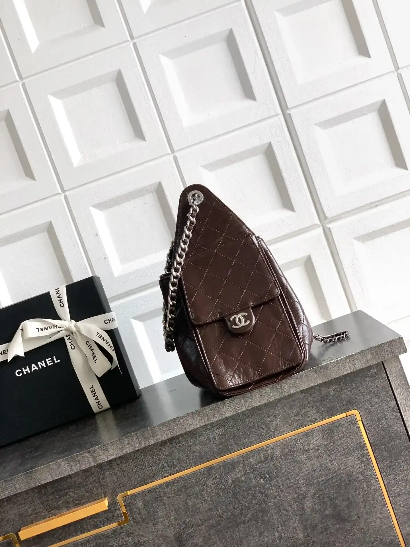 Chanel Brown Hobo Bag product photo from LabelPicks
