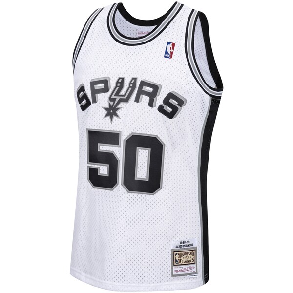 David Robinson San Antonio Spurs 1998/99 Hardwood Classics Swingman Jersey - White