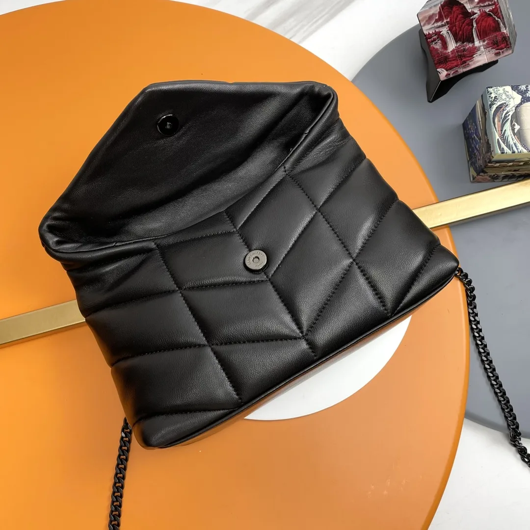 Saint Laurent Black Quilted Leather Shoulder Bag product photo from LabelPicks