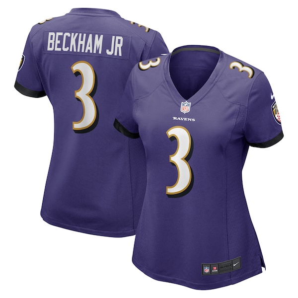 Odell Beckham Jr. Baltimore Ravens Nike Women's Game Jersey - Purple