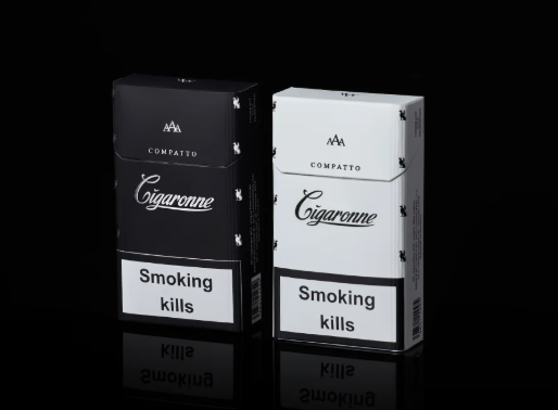 ⏳【Limited-Time Offer】Cigaronne Compatto Black 6mg Carton