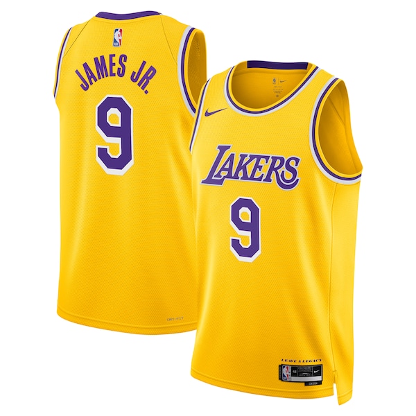 Bronny James Los Angeles Lakers Nike Unisex 2024 Offseason Addition Nike Swingman Jersey - Gold