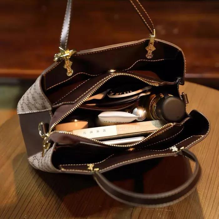 Women's bags new popular fashion wild one-shoulder messenger bag female large-capacity temperament portable tote bag trend