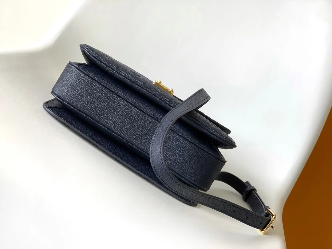 Louis Vuitton Pochette Black Grained Leather Shoulder Bag product photo from LabelPicks